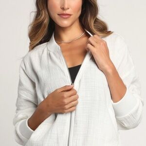 White Gauze Jacket by BB Dakota/Steve Madden